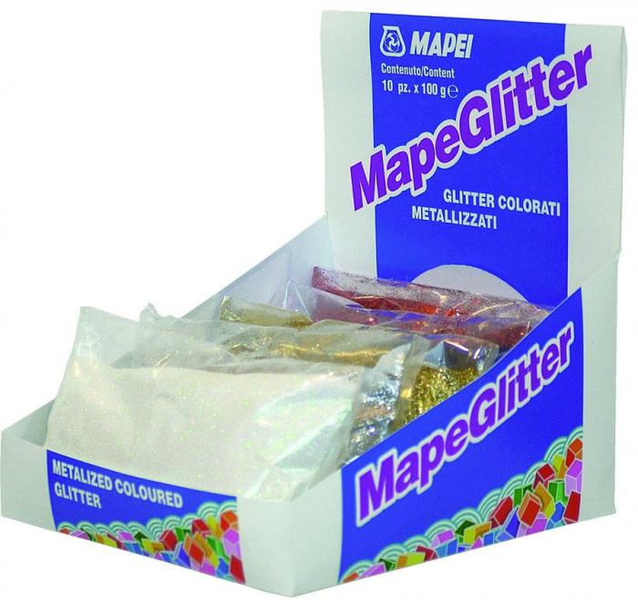 Fulgi colorati pentru chit de rosturi Mapei Mapeglitter 10 pungi x 100 g [0]