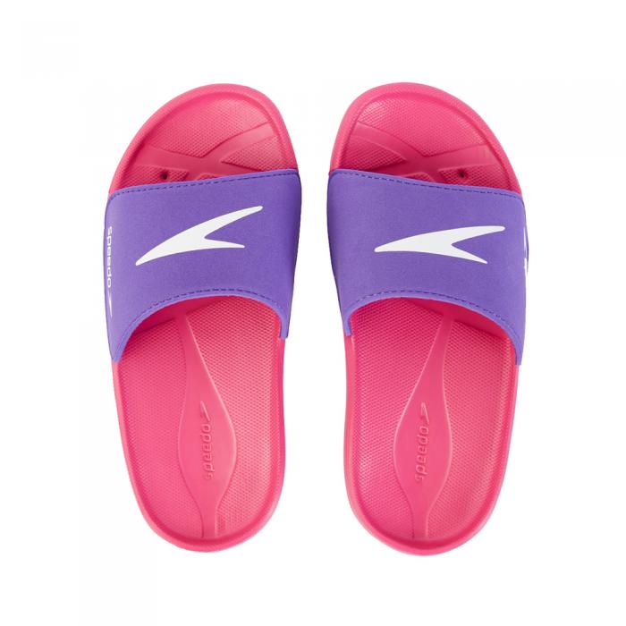 Papuci copii Speedo Atami Core fete roz/mov-big