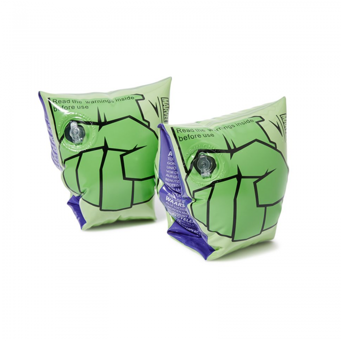 Aripioare inot copii unisex Speedo Disney Marvel Hulk Printed verde-big