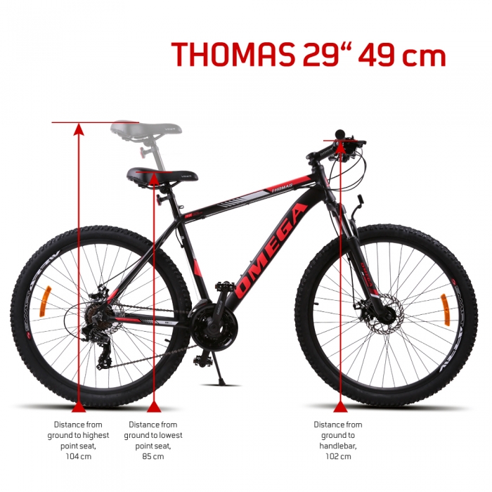 Bicicleta mountainbike Omega Thomas 29
