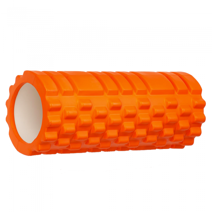 Rola masaj Foam Roller 33 cm portocaliu Orion-big