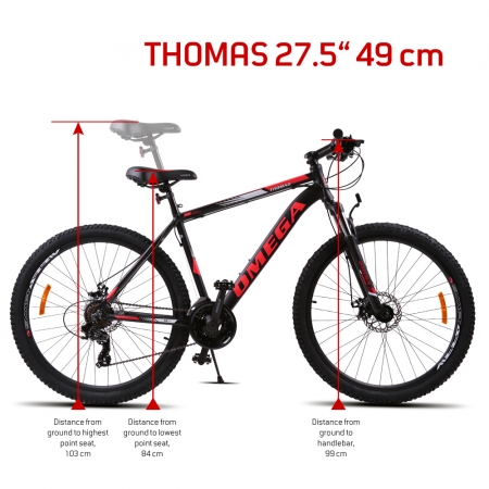 Bicicleta mountainbike Omega Thomas 27.5