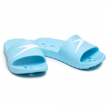 Papuci pentru femei Speedo Slides One albastru5