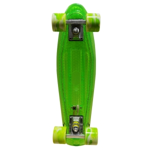 Penny Board Sporter cu LED verde3